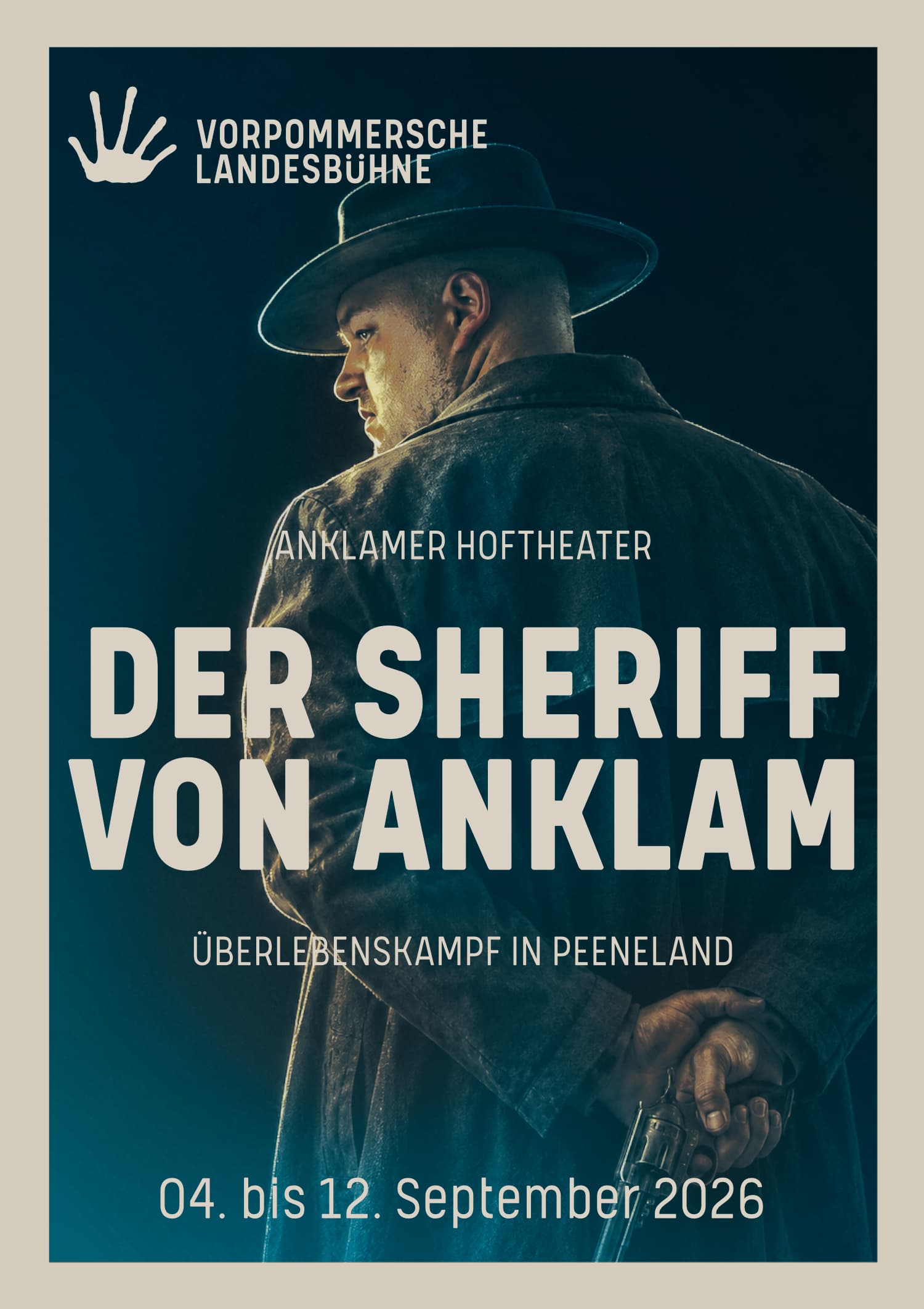 Plakat: Der Sheriff von Anklam
