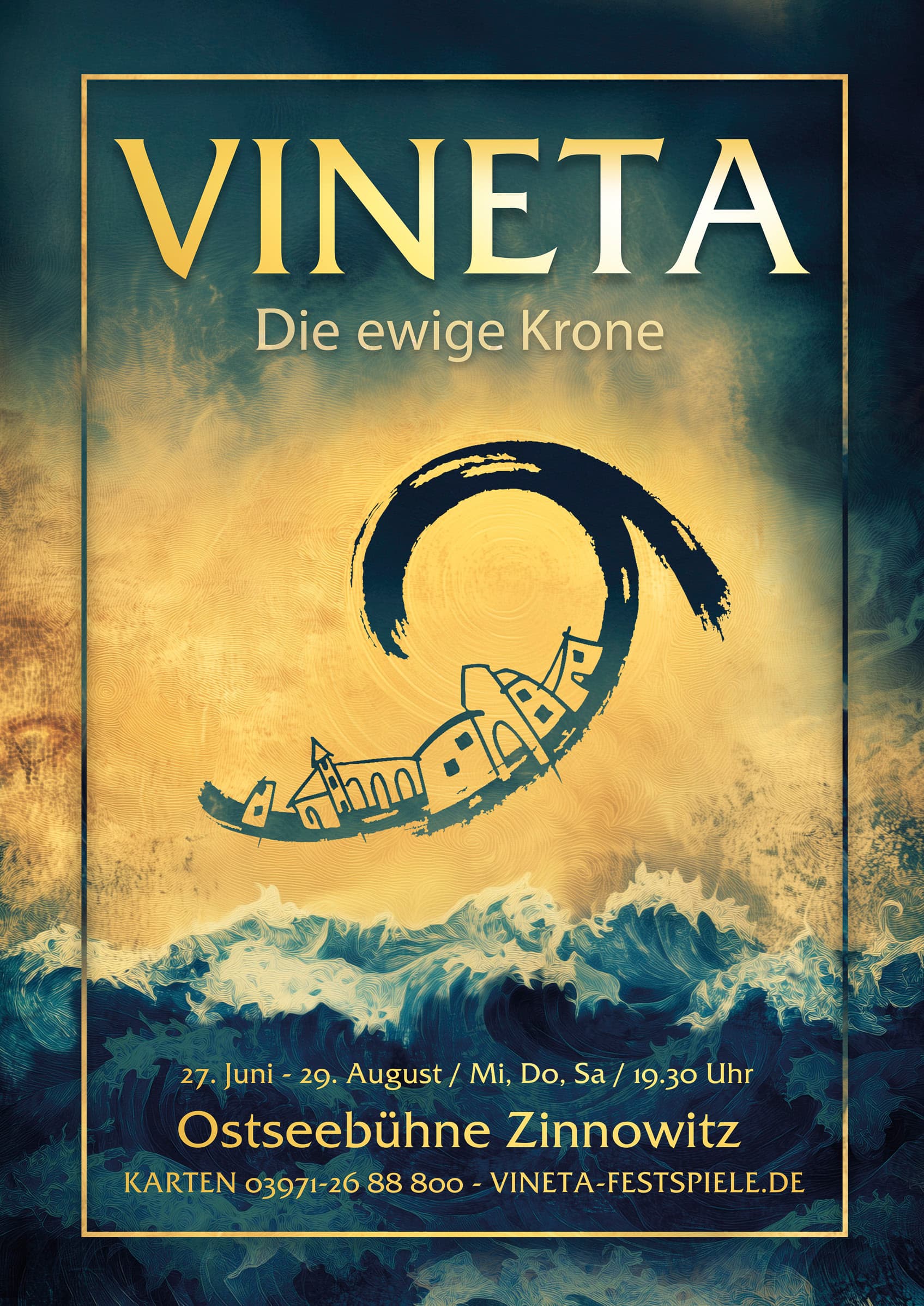 Plakat Vineta-Festspiele